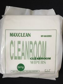 140GSM Cleanroom Wiper Polyester Double Knit Wiper Ukuran 4"x4" 6"x6" 9"x9" 12"x12"
