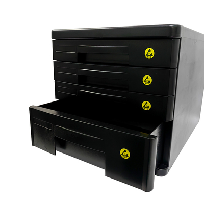 Anti-statis Plastik Laci Arsip Kabinet Desktop Storage Laci