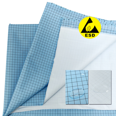 300D Kain Oxford Anti-statis + PU tahan api + tahan air